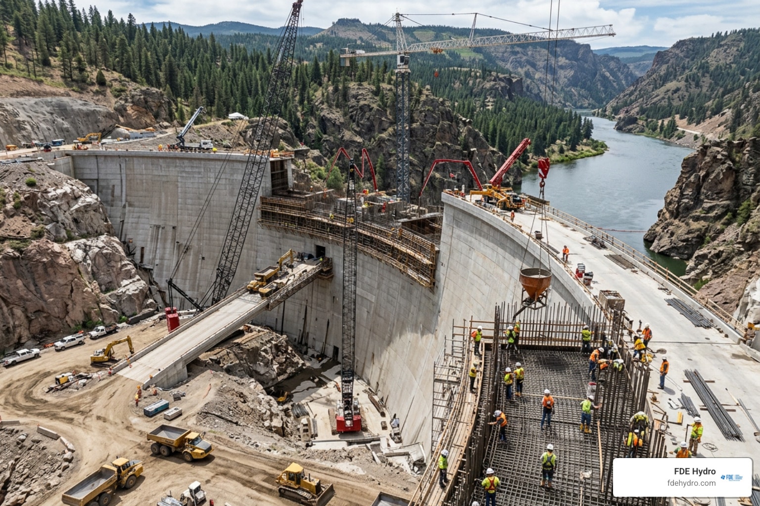 How Smart Tech and Better Concrete are Revolutionizing Dam Building